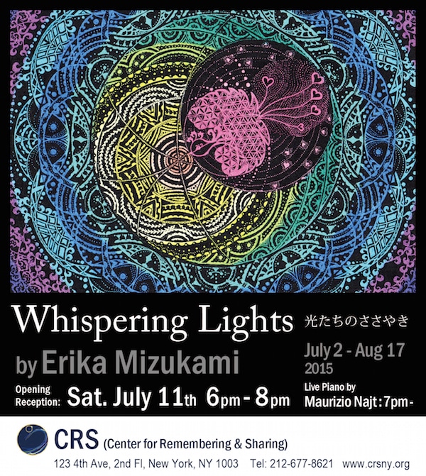 Opening Reception for Whispering Lights — Art by Erika Mizukami