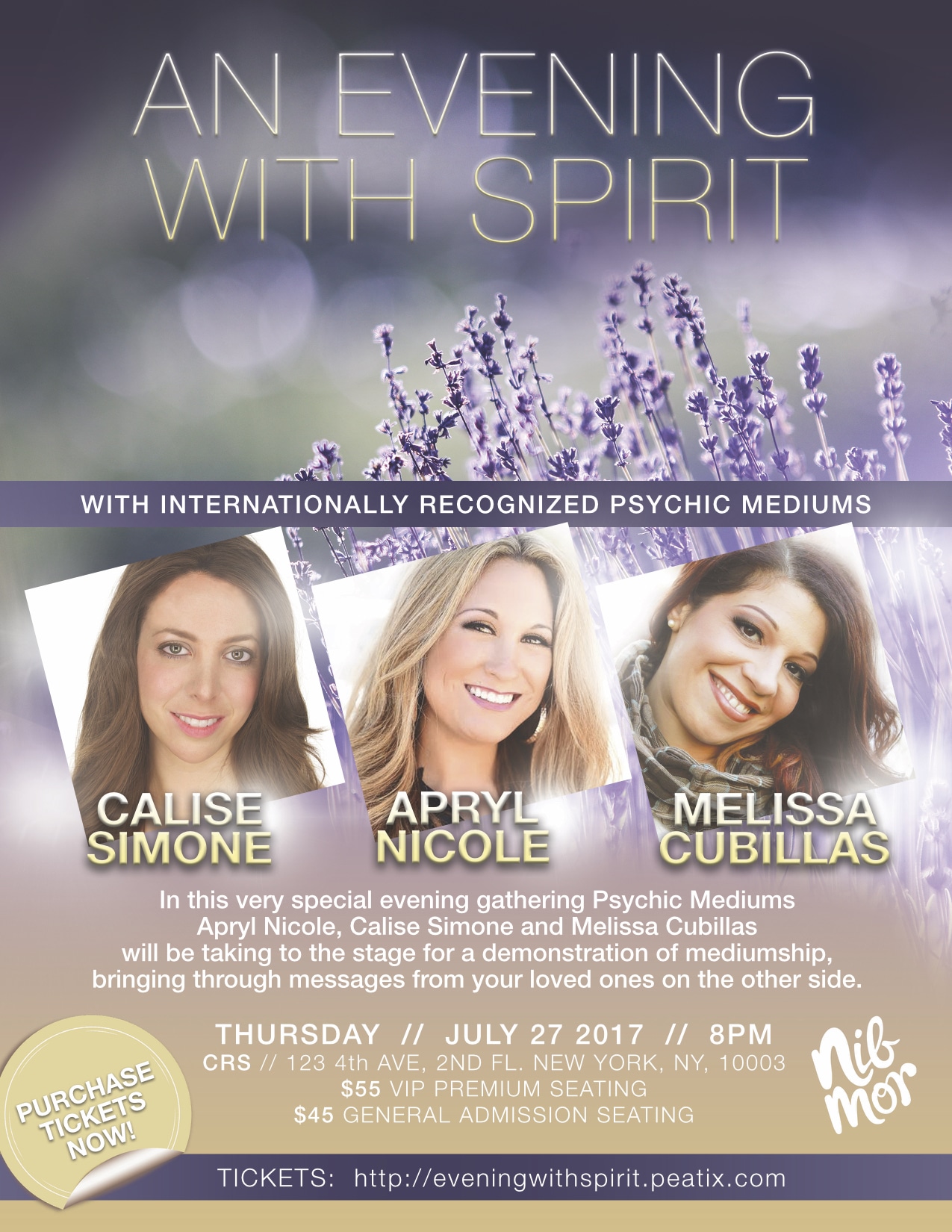 An Evening with Spirit 7/27/17