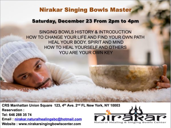 Nirakar Singing Bowls