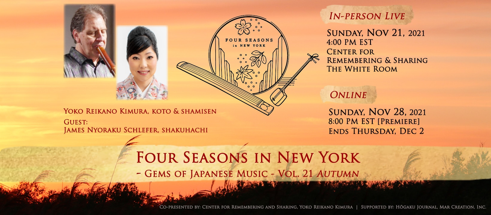 Four Seasons in NY: Gems of Japanese Music Vol. 21