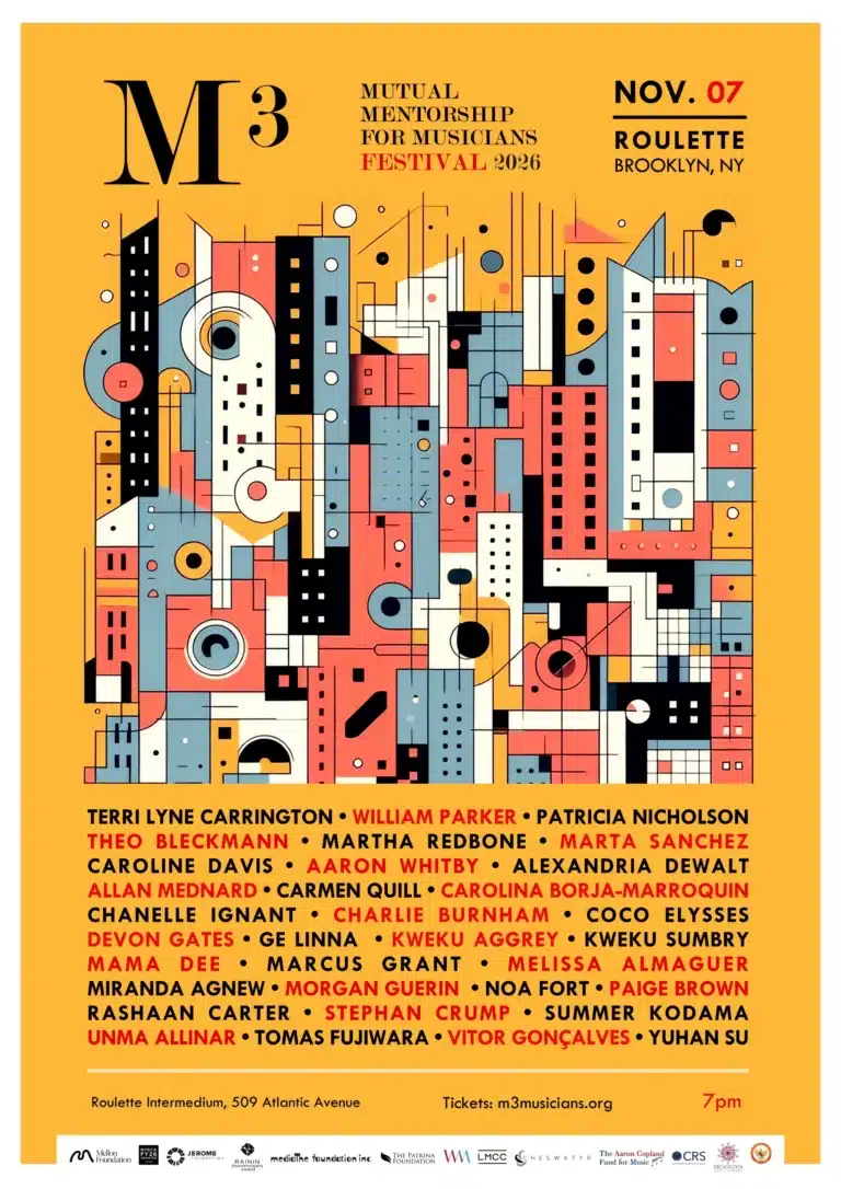 11/7/26 M³ Mutual Mentorship for Musicians Festival